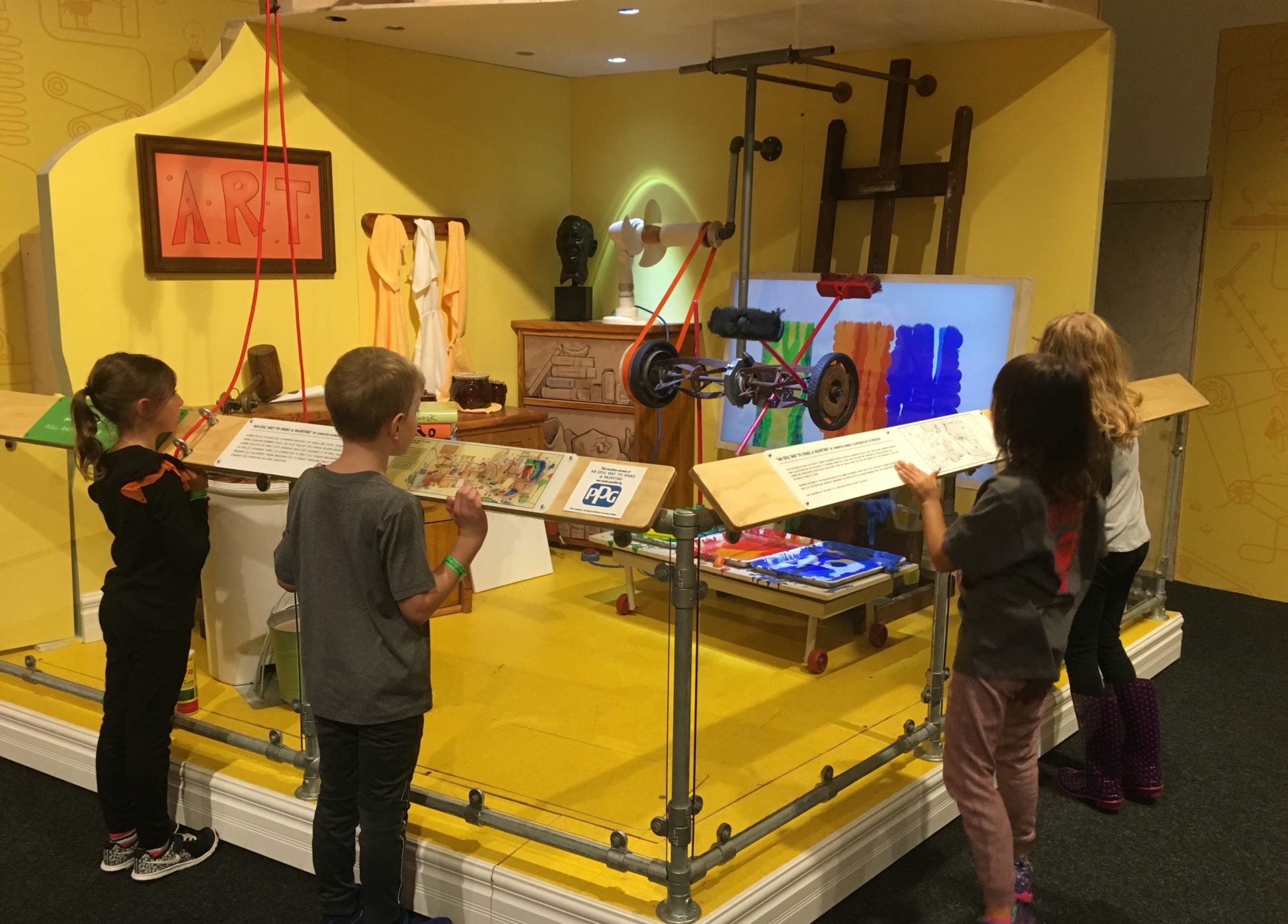 Rube Goldberg™: The World of Hilarious Invention Exhibit! - Children’s ...